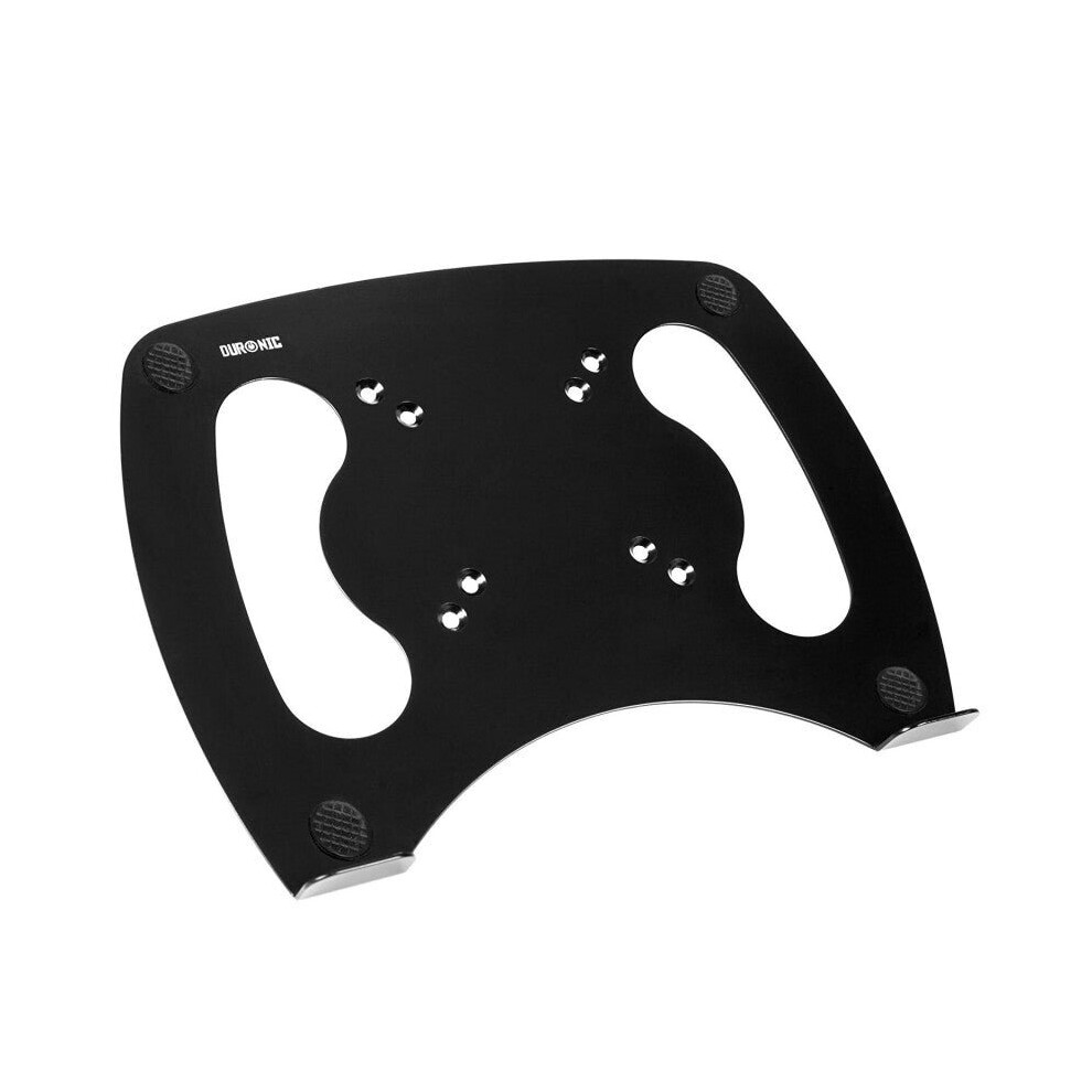 Duronic Dml2 Laptop Attachment Stand, Support Tray For Laptop, Tablet Or Macbook, Vesa 75/100, 8Kg Capacity, For Duronic Desk Mounts (Black) Black 5060184207379