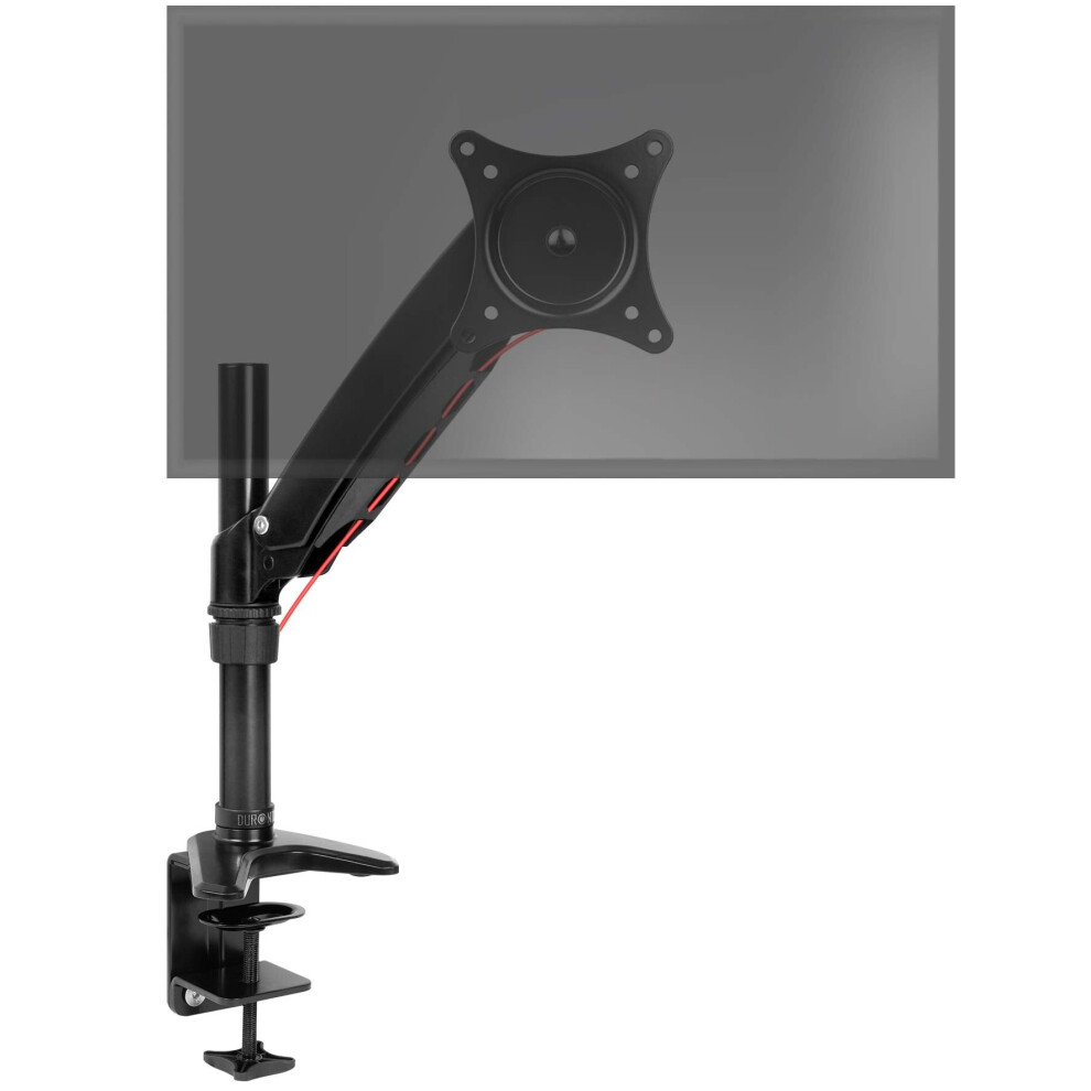 Duronic Dm551x1 Single Monitor Stand For 15-27 5060184204804