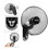 Duronic FN55 Wall Mounted Fan, Oscillating/Rotating 16 Inch Head, 60W Power - 3 Speeds, Timer Function, Remote Control Included (black) 5