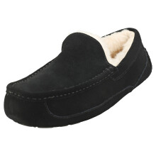 UGG Ascot Mens Slippers Shoes in Black - Size 6 UK