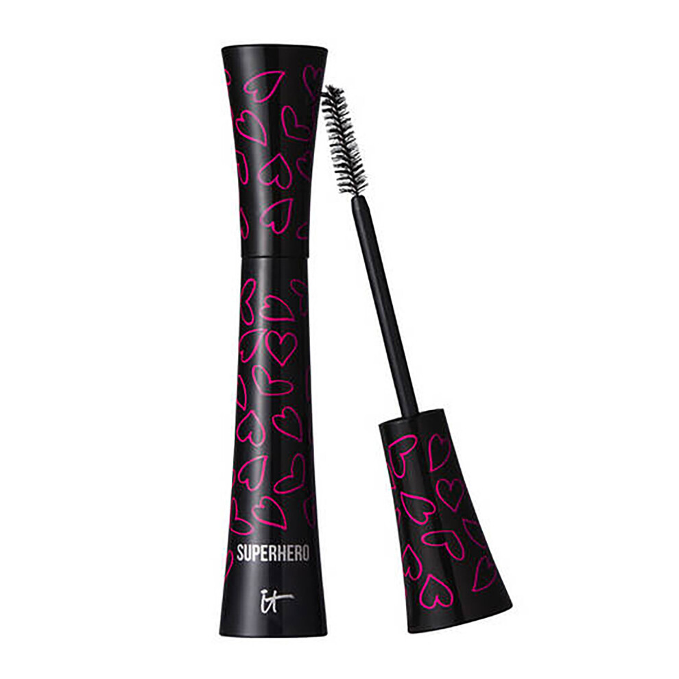 Cosmetics It Black Superhero Volumizing Elastic Stretch Mascara