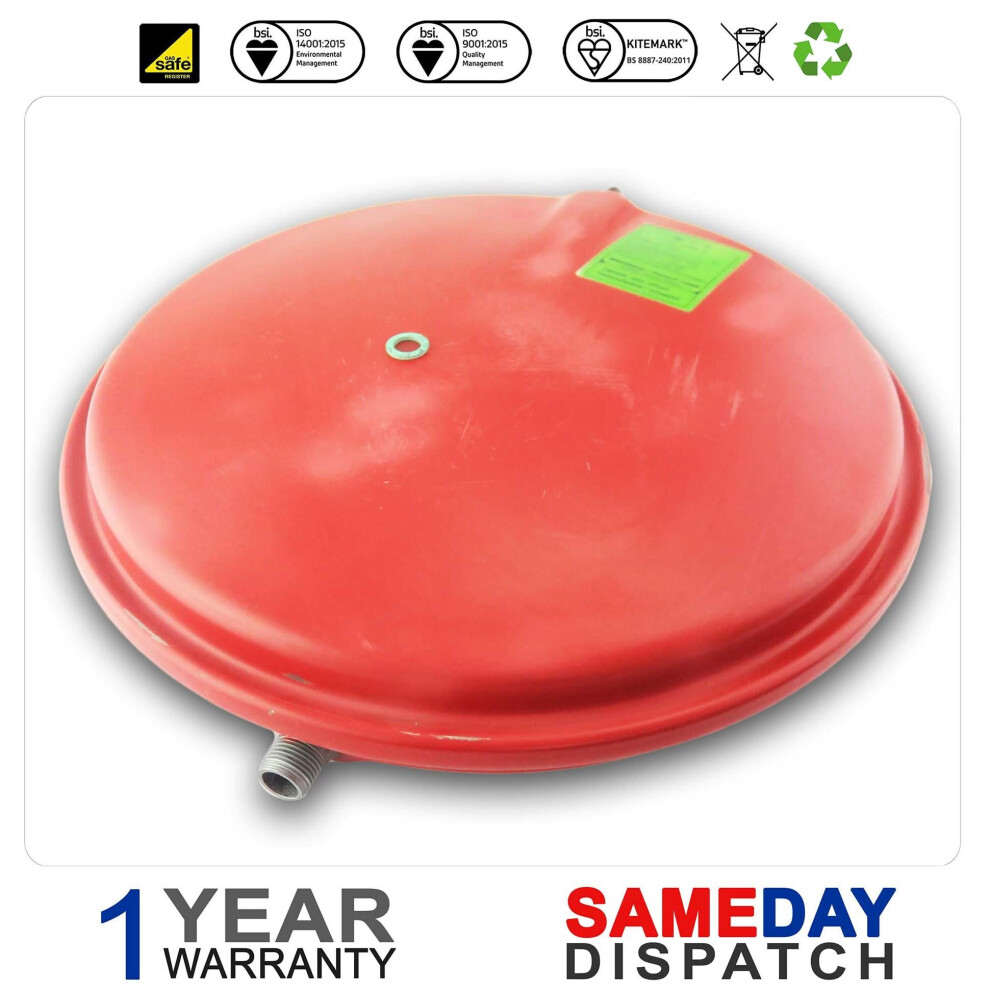 Compatible With Worcester Boiler Expansion Vessel (8L) 87161165450 5056511811043