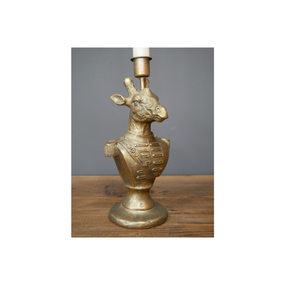 Giraffe Candle Holder | Gold | African Inspired | Dinner / Taper