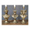 Elephant Candle Holder | Gold | African Inspired | Dinner / Taper 9