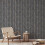 Muriva Woodgrain Panel Wallpaper Charcoal Muriva 193503 2