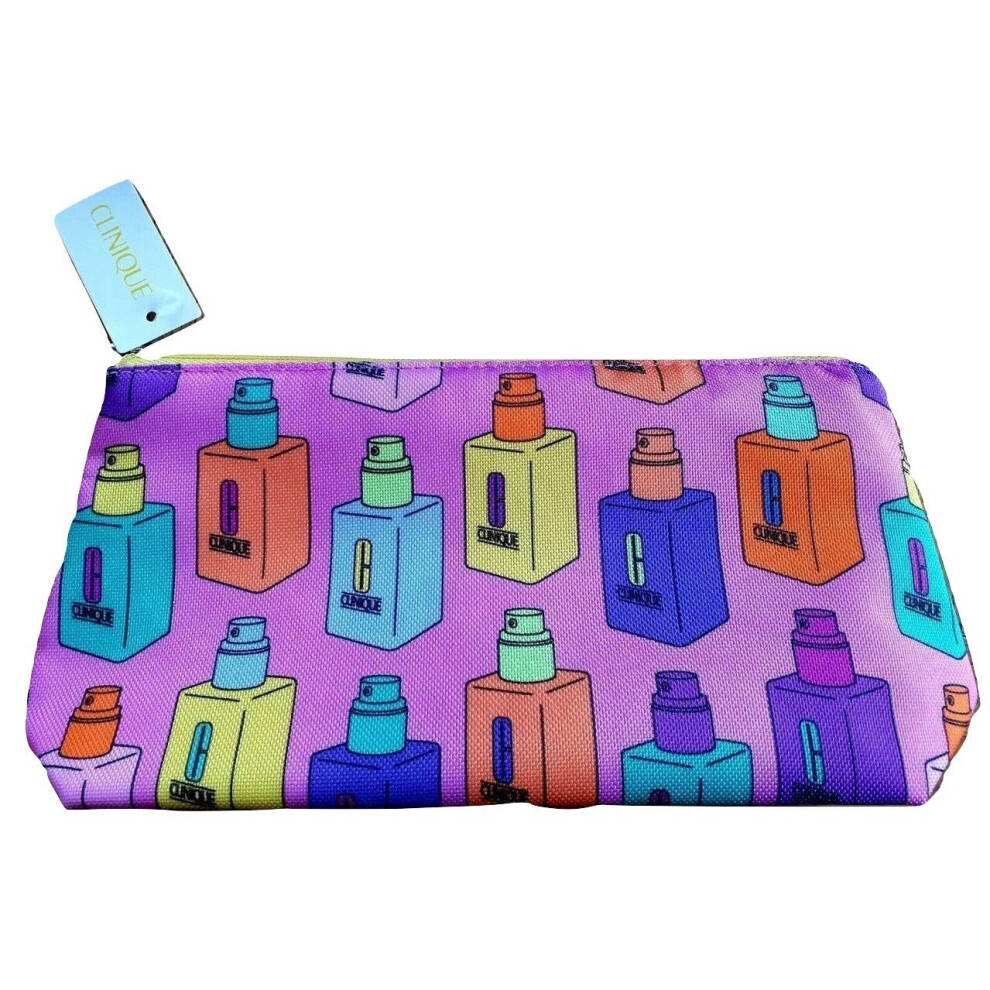 Clinique bottle design Makeup Cosmetic Bag