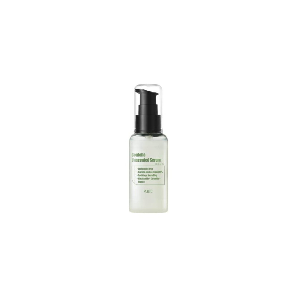 Purito Centella Unscented Serum 60Ml/ 2 Fl.oz, Serum For Face, Centella Asiatica,Recovery Facial Serum,Calming Soothing Serum