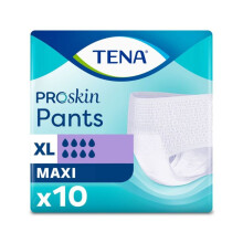 Tena Pants Maxi Extra Large Unisex Incontinence Underwear - 10 Pants, TENA006