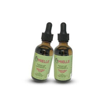 Mielle Organics Haarprodukte Rosmarin-Minze-Haarwuchs  l 2 oz (2er-Pack) Angereichert mit Biotin zur F  rderung und St  rkung des Haarwachstums. Bef