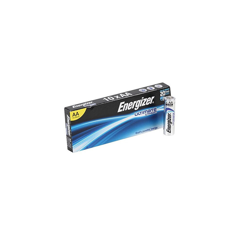 BATTERY, ULTIMATE LITHIUM AA 10PK 633471 By ENERGIZER