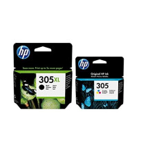 HP 305XL High Capacity Black (3YM62AE) & 305 Standard Capacity Colour (3YM60AE) Multipack
