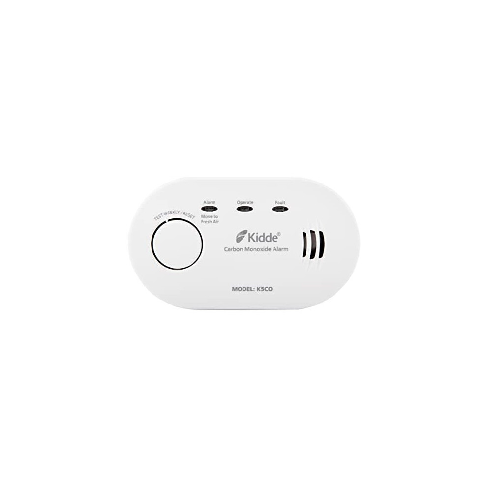 Kidde 5CO 10 Year Battery Powered Carbon Monoxide Alarm