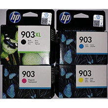 HP 903Xl black and HP 903 1x cyan/magenta/yellow original Ink cartridges for HP Officejet 6950, HP Officejet Pro 6960, HP Officejet Pro 6970