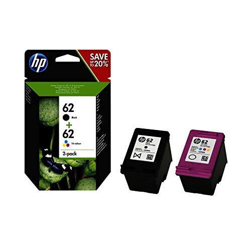 HP 62 Original Black, Cyan, Magenta, Yellow (Standard Size)