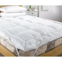 (Super King) LUXURY 4" ( 10CM ) EXTRA DEEP 100% GOOSE FEATHER & DOWN MATTRESS TOPPER