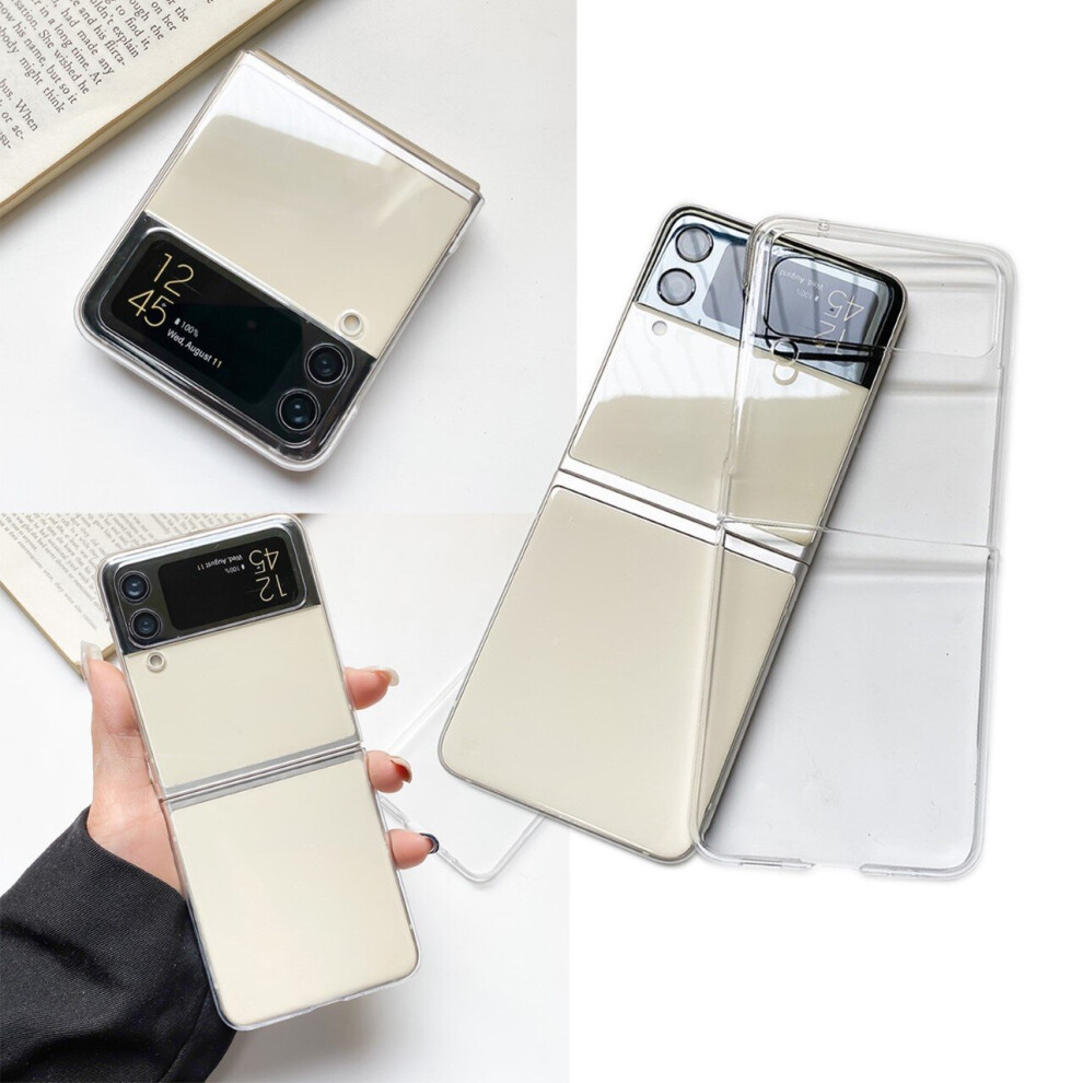For Samsung Galaxy Z Flip4 Bumper Silicone Gel Tpu Phone Case Cover Clear 5060972620908