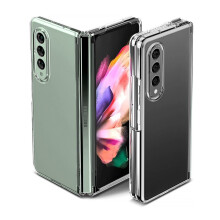 For Samsung Galaxy Z Fold4 Bumper Silicone Gel TPU Phone Case Cover Clear