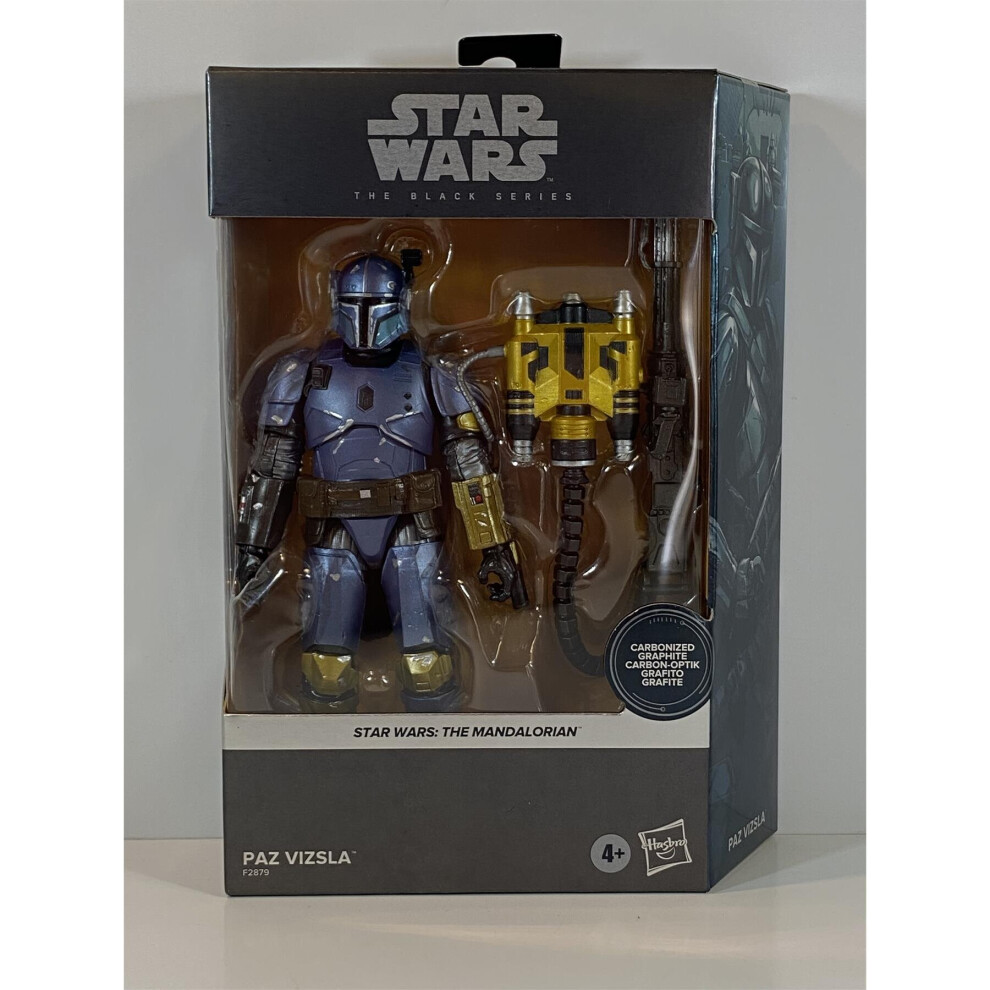 Hasbro Paz Vizsla The Mandalorian Carbonized 6 Inch Figure F2879