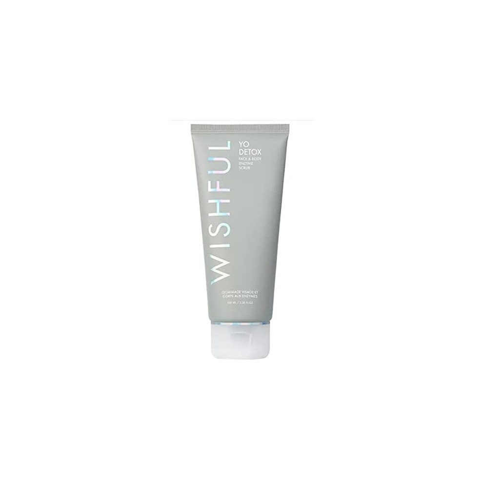 Wishful by Huda Beauty Yo Detox Face & Body Enzyme Scrub 100ml