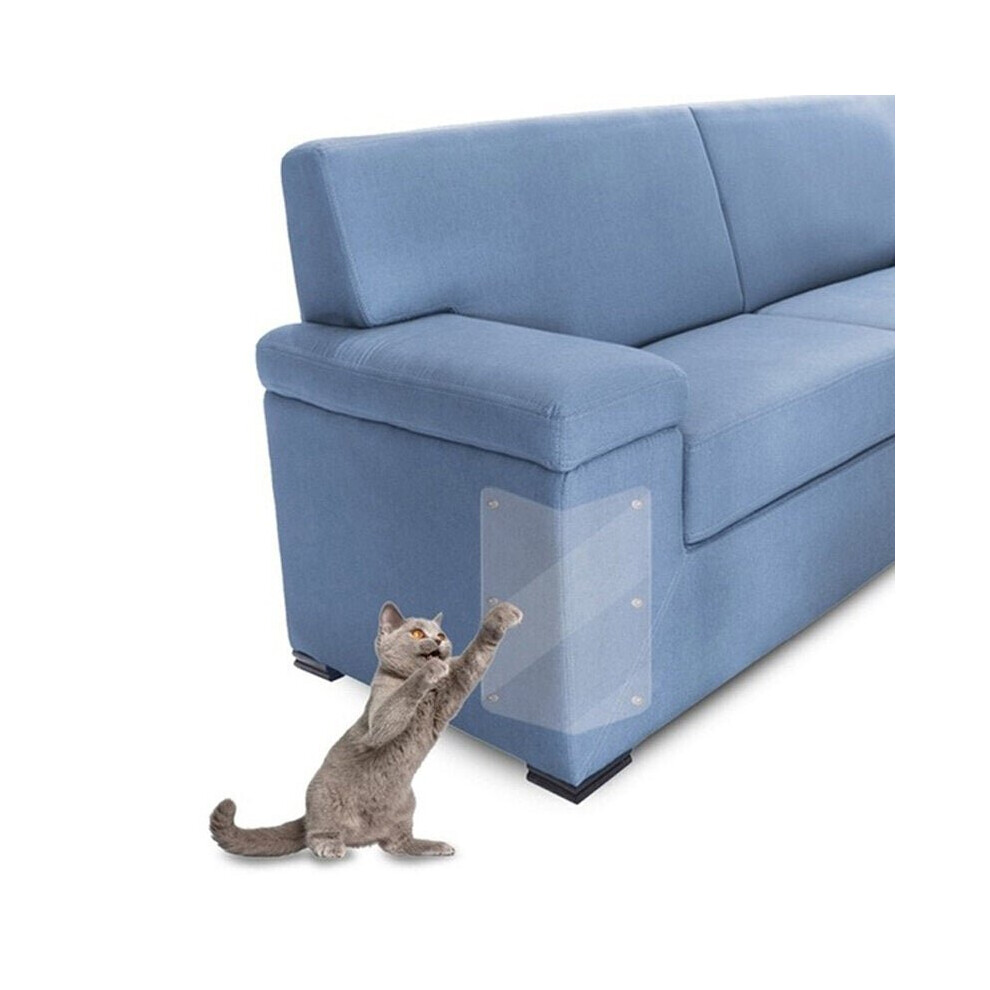 (L) 2Pcs Couch Cat Scratch Guards Mat Scraper Cat Tree Scratching Claw Post Protector Sofa for Cats Scratcher Paw Pads Pet Furniture