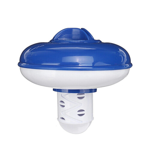 Floating Tablet Spa Chemical Dispenser Pool Chlorine Holder ,Bottom retractable