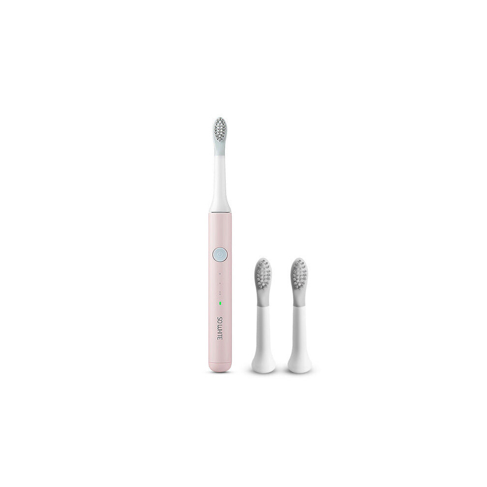 (Pink B) Sonic Electric Toothbrush Wireless Induction Charging IPX7 Waterproof