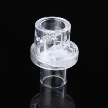 (Transparent 1) 10Pcs Disposable One-way CPR Mask Training Valves Mouthpieces Micromask