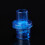 (Blue 1) 10Pcs Disposable One-way CPR Mask Training Valves Mouthpieces Micromask 16
