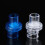 (Blue 1) 10Pcs Disposable One-way CPR Mask Training Valves Mouthpieces Micromask 3