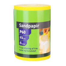 (P60) 5M Sandpaper Roll P40/60/80/120/180 For Wood Paint Handicrafts Electronic Circuit Boards