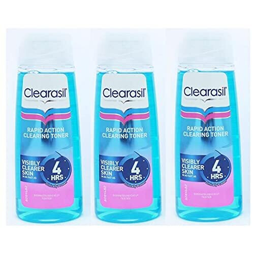 (THREE PACKS) Clearasil Rapid Action Clearing Toner 200ml
