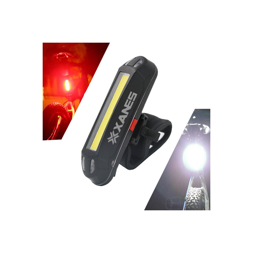 Bicycle Warning Night LED Light 500LM USB Rechargeable