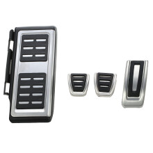 MT Fuel Brake Clutch Footrest Pedals for VW Golf 7 VII GTi MK7 Audi A3 Left Driving Country