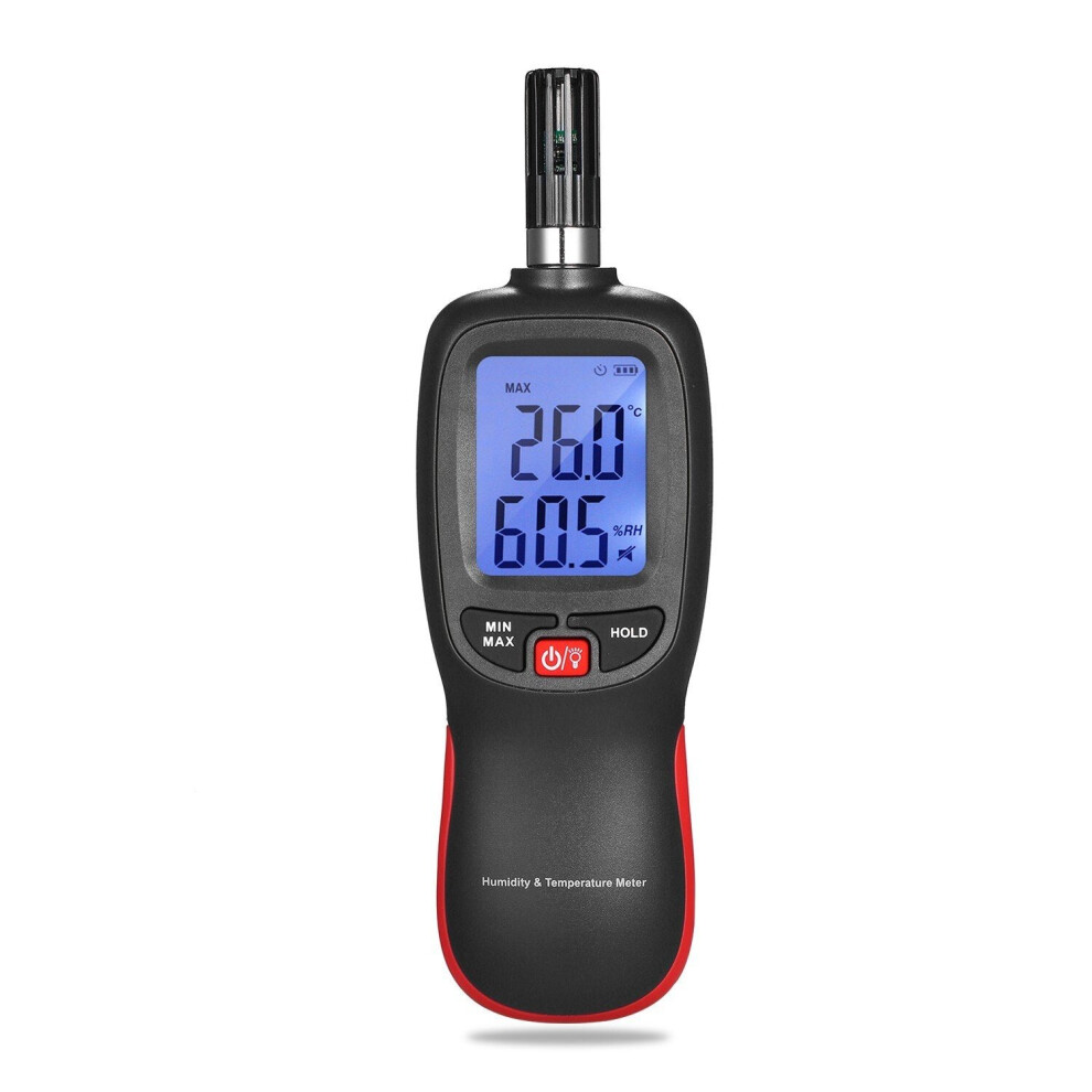 Digital Temperature and Humidity Meter Wet Bulb Dew Point Detector