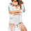 (Black) Tassel 3D Hook Flower Beach Sun Protection Cover-Ups 5