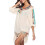 (Black) Tassel 3D Hook Flower Beach Sun Protection Cover-Ups 6