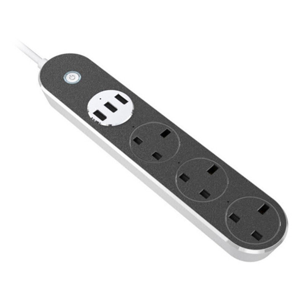 (UK Plug) WiFi Smart Power Strip Intelligent Plug Socket