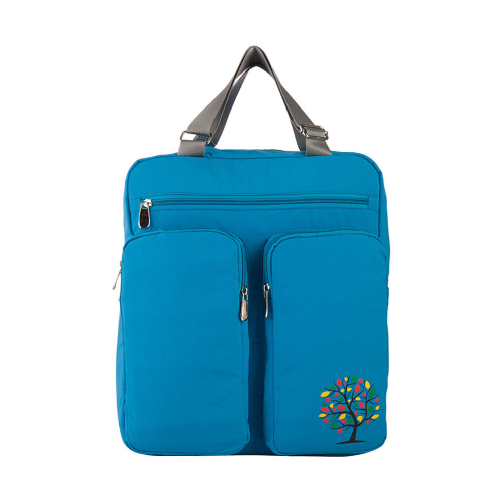 Greenzech (Red Blue) Multi-Functional Mommy Bag Excellent Water Resistance Nappy Bag Insular Large Capacity