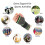 Wrist Support Sleeve Half-Finger Band Pack2 8