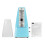 (Red & Brown) Universal Pyramid Mechanical Metronome ABS Material 9