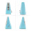 (Yellow + Black + Brown) Universal Pyramid Mechanical Metronome ABS Material 10
