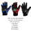 (Red, XL) Motorcycle Riding Gloves 6