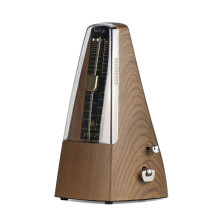 (Yellow + Black + Brown) Universal Pyramid Mechanical Metronome ABS Material