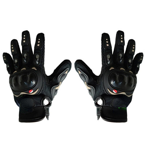 (Red, XL) Motorcycle Riding Gloves 1