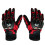 (Red, XL) Motorcycle Riding Gloves 8
