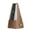 (Yellow + Black + Brown) Universal Pyramid Mechanical Metronome ABS Material 14