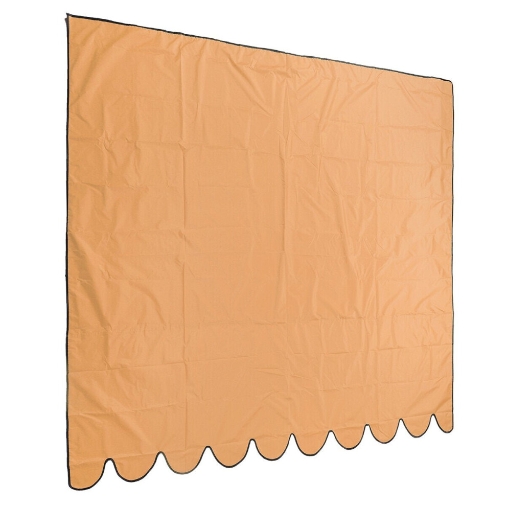 (Orange) 2.5x3 Meters Outdoor Garden Patio Awning Cover Canopy Sun Shade Shelter Waterproof