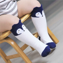 (White fox, 3M) Cotton Cartoon Baby Socks Unisex Newborn Clothes Accessories