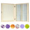 Prepared Microscope Slides Animal Plants Insects Tissues Specimens Set with Wooden Case 100pcs 6