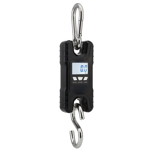 (Black) Portable Heavy Duty Digital Crane Scale 500kg/1102Lbs